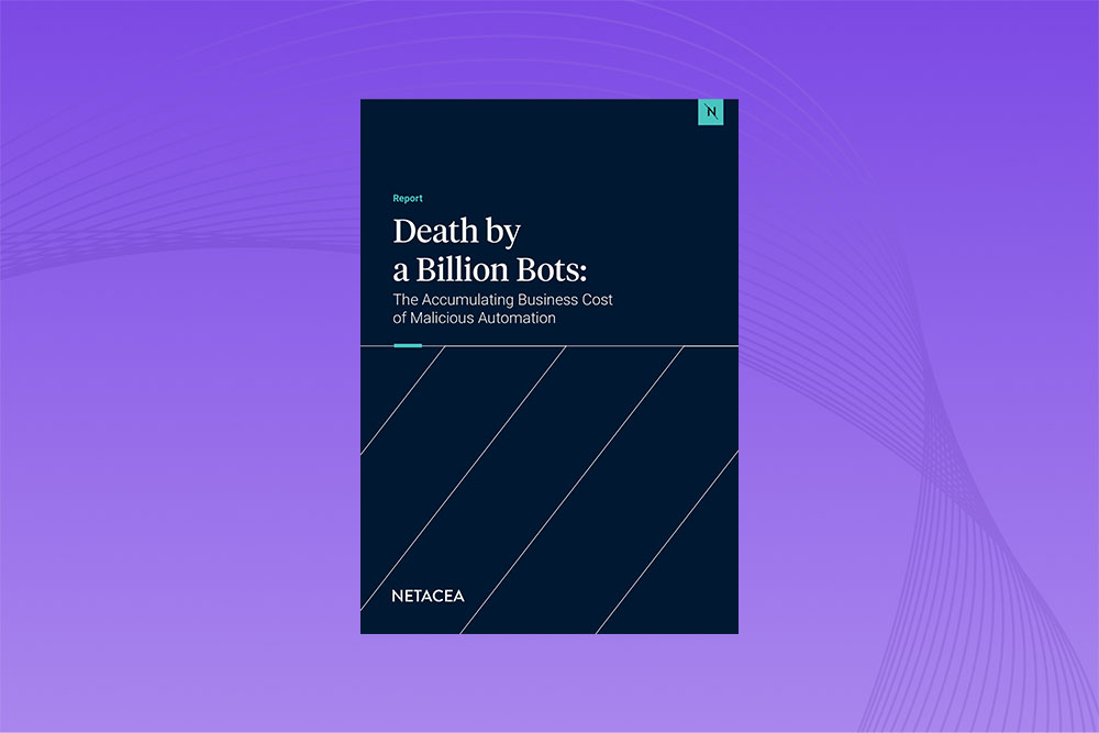 death by a billion bots report from netacea front cover