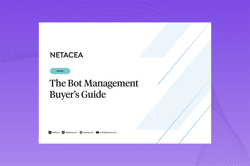 buyers guide to bot management front cover image